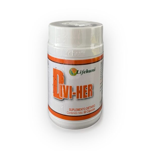 Suplemento Dietario Energético Natural DIVI-HER LIFEHUNI 60 Cápsulas