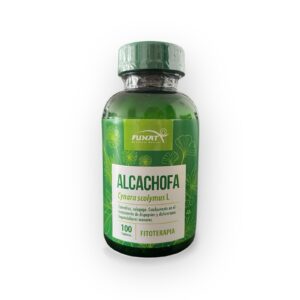 Alcachofa Funat 100 cápsulas suplemento natural para hígado y digestión