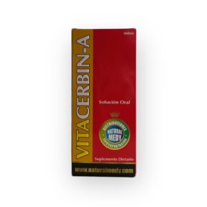 Vitacerebrina Vitacerbin-A Natural Medy 360 ml – Energía Mental y Concentración Natural