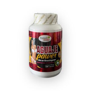 Aguaje Pawer 100 cápsulas – Suplemento Natural para la Belleza y Equilibrio Hormonal Femenino