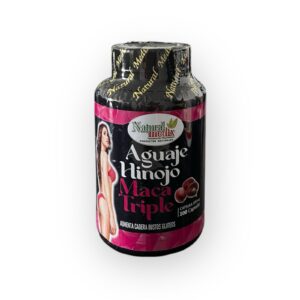 Aguaje Hinojo 100 cápsulas – Equilibrio Hormonal y Belleza Femenina Natural