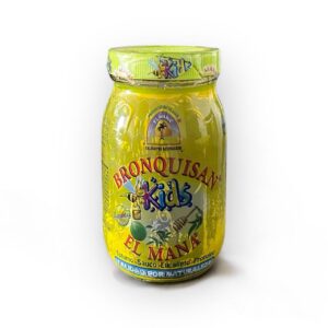 Bronquisan Niños El Mana 240ml – Jarabe Natural Infantil para Tos, Flemas y Congestión