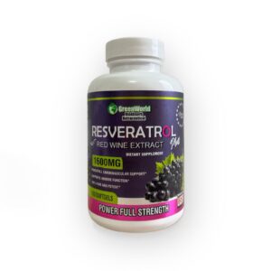 Resveratrol Workout 100 Cápsulas – Antioxidante Natural para la Salud Cardiovascular