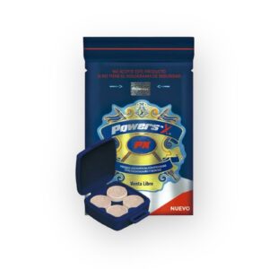 POWER'S X Hombre 4 Und – Potenciador Sexual Masculino de Acción Rápida y Efectiva