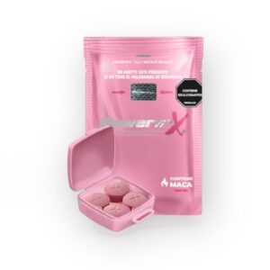 POWER’S X Mujer 4 Und – Potenciador Sexual Femenino Natural de Acción Rápida