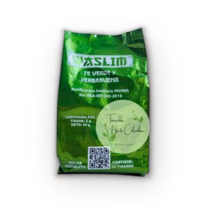 TÉ VERDE CON YERBABUENA Waslim 30 Tis – Energía Natural y Digestión Saludable