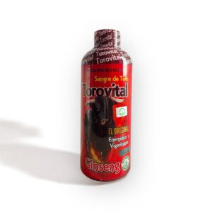 Toro Vital Sangre de Toro Ginseng 1000ml – Potenciador Sexual Masculino con Energía y Vitalidad Extrema