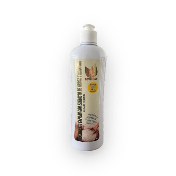 Tratamiento Capilar con Extracto de Arroz y Keratina Natural Sant 500ml – Fortalecimiento y Brillo para Cabello Débil o Maltratado